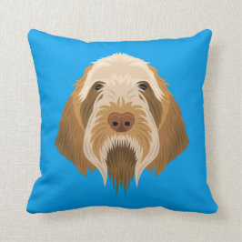 Cojín Decorativo Spinone azul Italiano