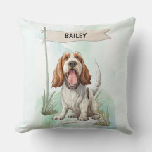 Spinone Italiano Acuarela Perro Personalizado