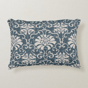 Cojín Decorativo Spira botánico de fondo antiguo sin fisuras