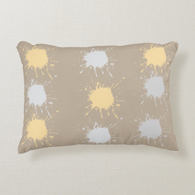 Cojín Decorativo Splatter Burst (Anverso)