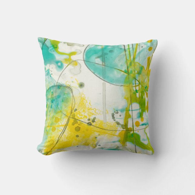 Cojín Decorativo Splish Splash II (Anverso)