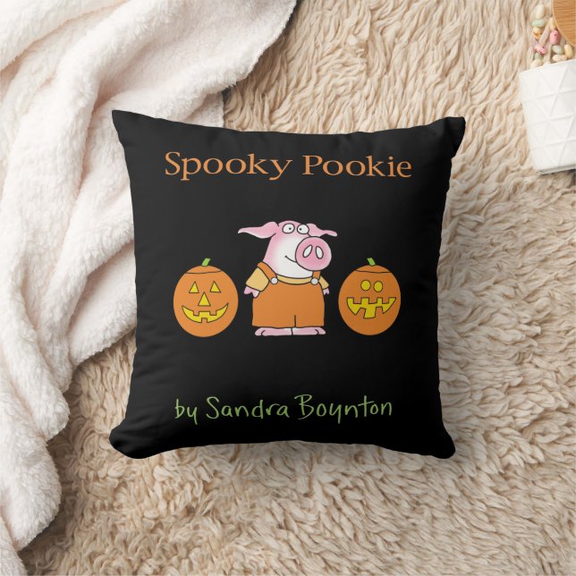 Cojín Decorativo SPOOKY POOKIE por Sandra Boynton (Manta)
