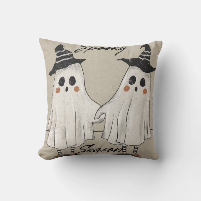 Cojín Decorativo Spooky Season Squad Throw Pillow (Anverso)