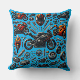 Cojín Decorativo Sports Motorcycles: Speed and Performance