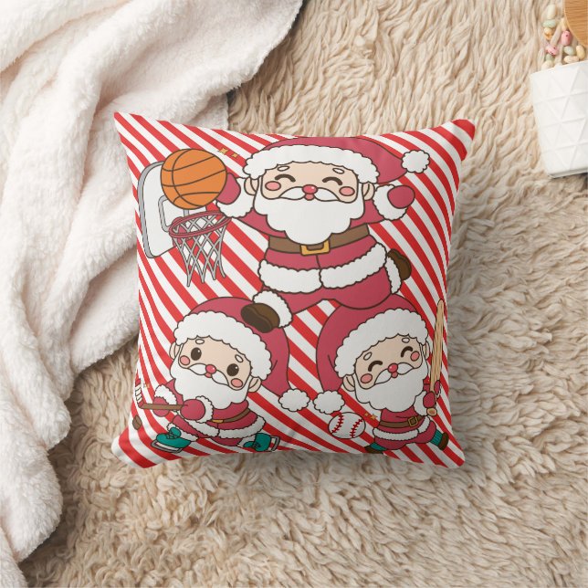 Cojín Decorativo Sporty Santa (Manta)