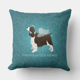 Cojín Decorativo Springer Spaniel Angel - Memorial Mascota