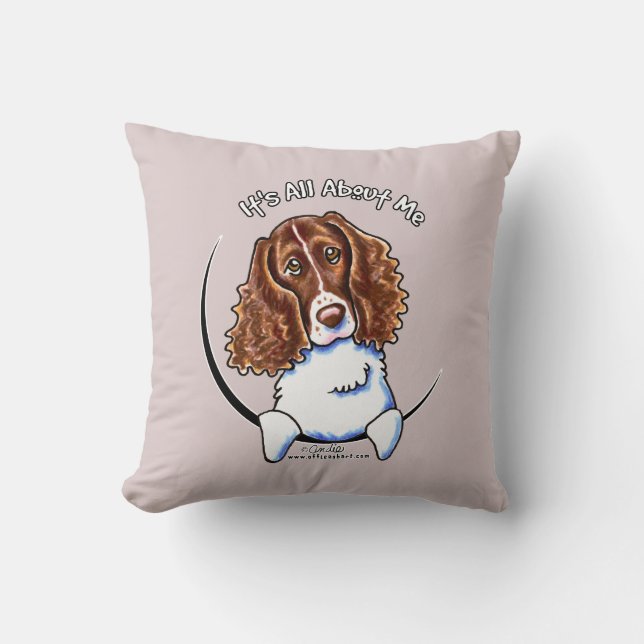 Cojín Decorativo Springer Spaniel IAAM (Anverso)