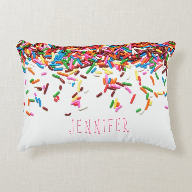 Cojín Decorativo Sprinkles Personalizado Pillow (Anverso)