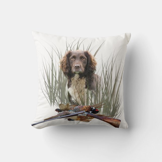 Cojín Decorativo Sprocker Spaniel (Anverso)