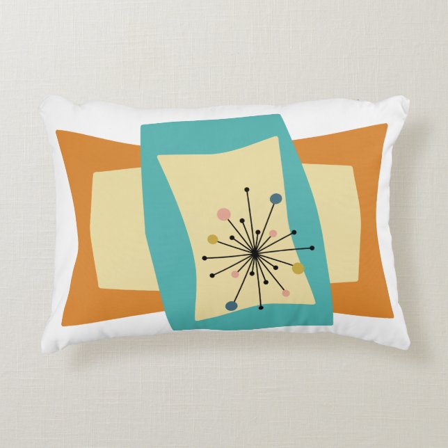 Cojín Decorativo Squeeze Pillow Moderno Decorativo De Medio Siglo (Anverso)