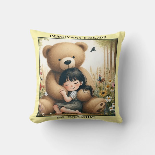Cojín Decorativo Sr. Bearhug (Anverso)