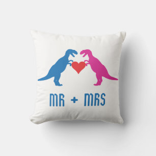Cojín Decorativo Sr.+Sra. - Amo Dinosaurios