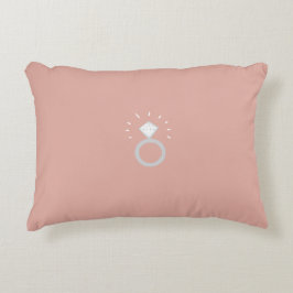 Cojín Decorativo Sr. y señora rosados Pillow