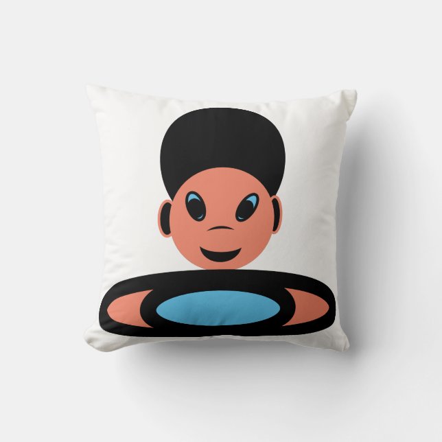Cojín Decorativo Sra. Lolla (Anverso)