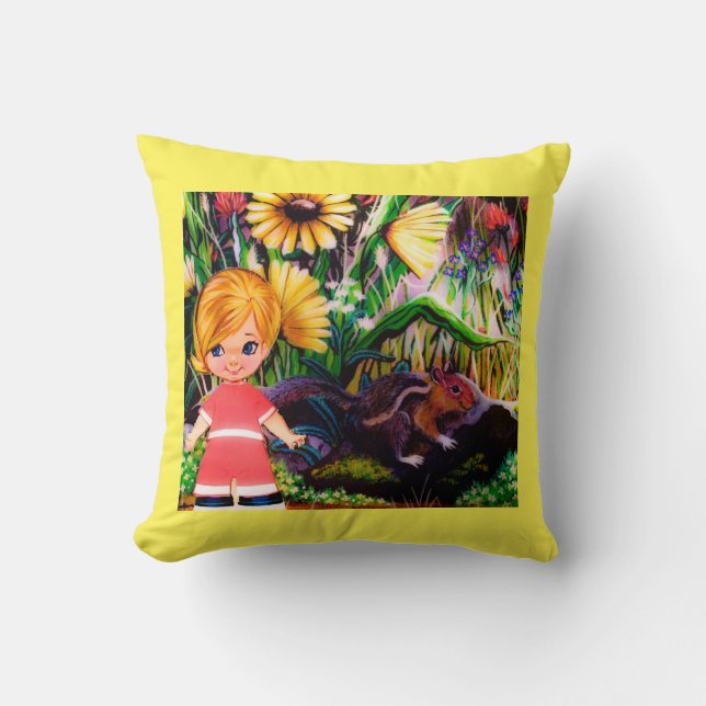 Cojín Decorativo Sra. Nature Hiker Pillow (Anverso)
