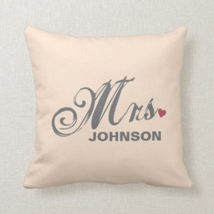 Cojín Decorativo Sra. Personalizada Americana MoJo Pillow