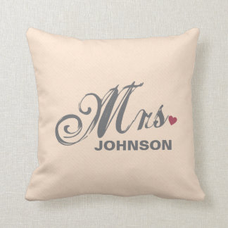 Cojín Decorativo Sra. Personalizada Americana MoJo Pillow