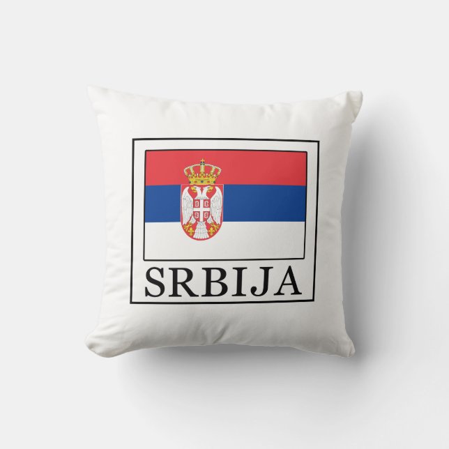 Cojín Decorativo Srbija (Anverso)