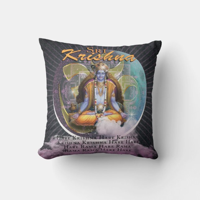 Cojín Decorativo SRI KRISHNA - Pillow (Anverso)