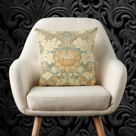Cojín Decorativo St. James de William Morris, Hojas de Acanto