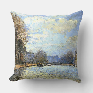 Cojín Decorativo St Martin Canal Alfred Sisley