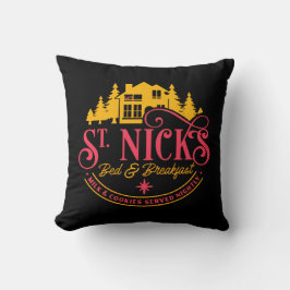 Cojín Decorativo ST-NICKS BED & BREAKFAST navidades graciosos