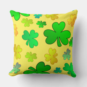 Cojín decorativo St. Patrick's Day Shamrock