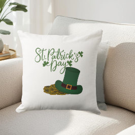 Cojín Decorativo St. Patrick's Day Throw Pillow