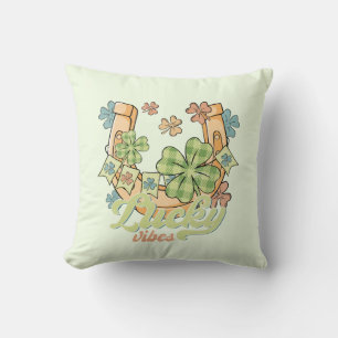 Cojín Decorativo St. Patrick's Lucky Vibes