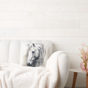 Cojín Decorativo Stallion blanco
