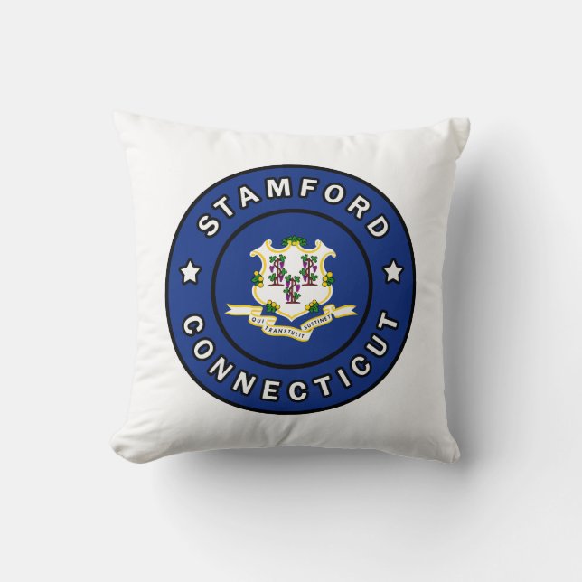 Cojín Decorativo Stamford Connecticut (Anverso)