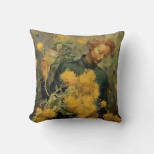 Cojín Decorativo Star Thistle Honey