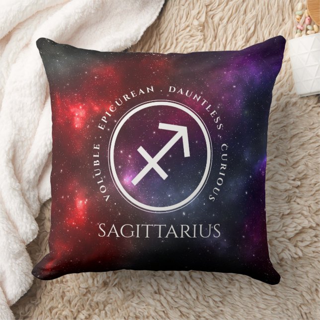 Cojín Decorativo Starfield Sagittarius Archer Western Zodiac (Manta)