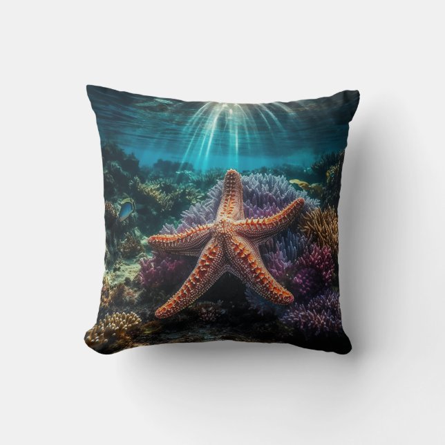 Cojín Decorativo Starfish Oceanity Serenity (Anverso)