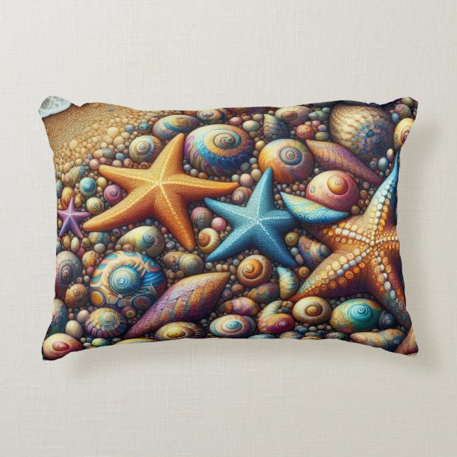 Cojín Decorativo Starfish throw cushion  (Anverso)