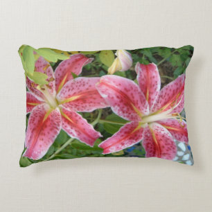 Cojín Decorativo Stargazer Lilies Garden Floral