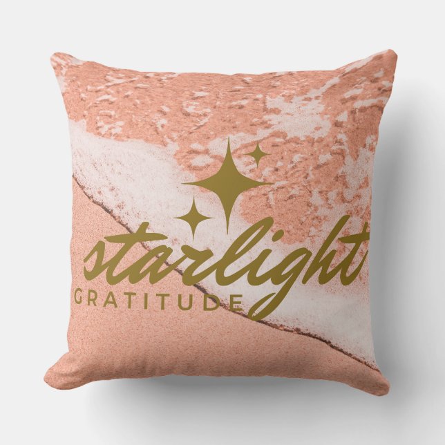 Cojín Decorativo starlight gratitude (Anverso)