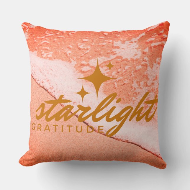 Cojín Decorativo starlight gratitude (Anverso)