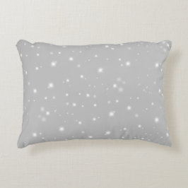 Cojín Decorativo Starlight gris plateado