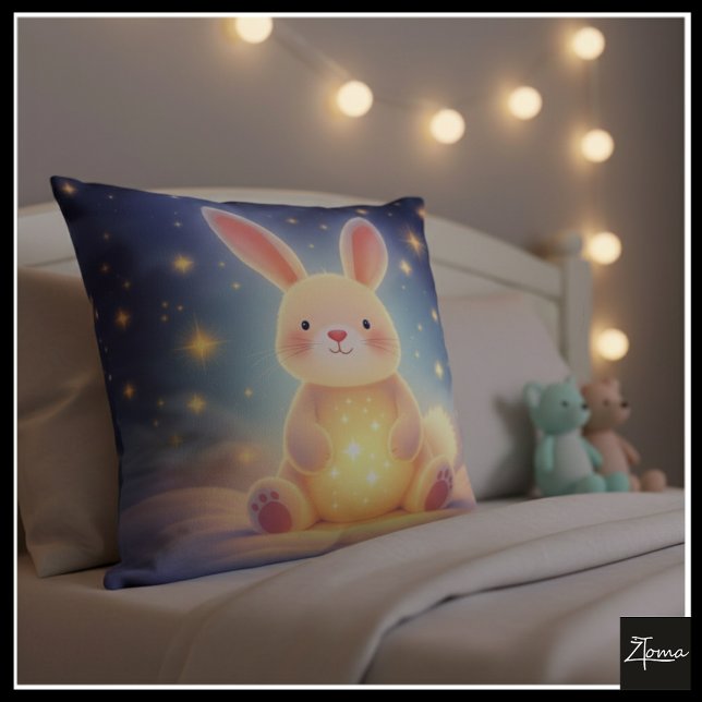 Cojín Decorativo Starry Snuggle Bunny Pillow (Subido por el creador)