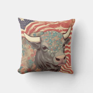 Cojín Decorativo Stars and Stripes Steer