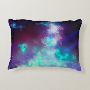 Cojín Decorativo Stars Night Sky Midnight Neon Light Milway
