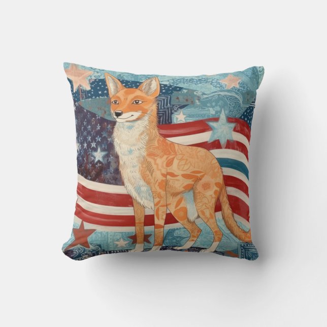 Cojín Decorativo Stars & Stripes Coyote (Anverso)