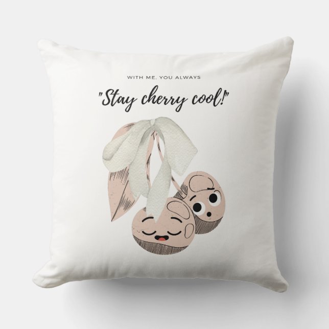 COJÍN DECORATIVO STAY CHERRY GUAY (Anverso)