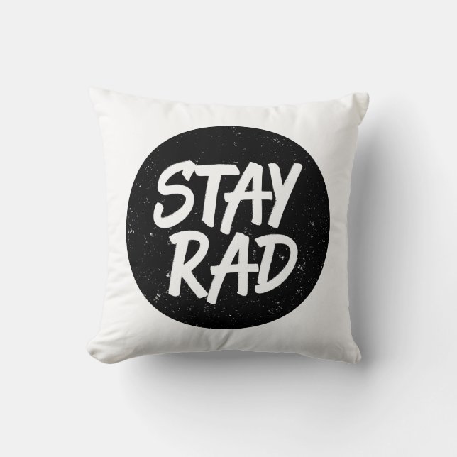 Cojín Decorativo Stay Rad (Anverso)