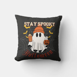 Cojín Decorativo Stay Spooky Ghost Halloween 