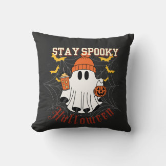Cojín Decorativo Stay Spooky Ghost Halloween 