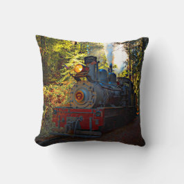 Cojín Decorativo Steam Train Engine 7 Locomotive Railroad