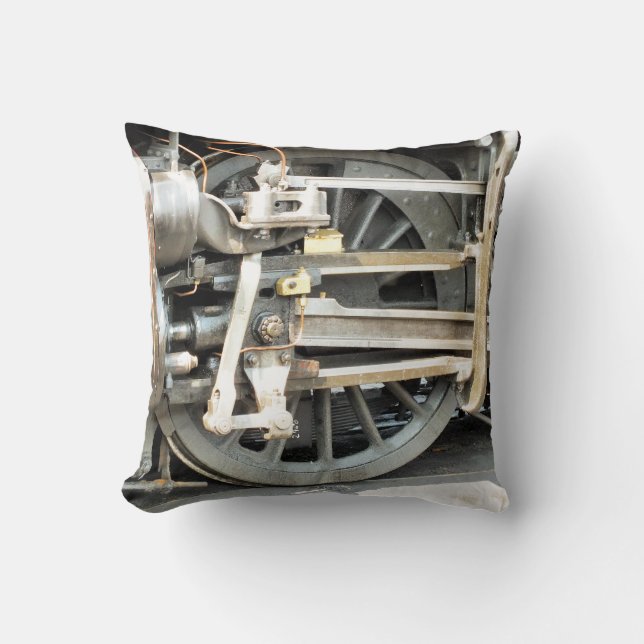 COJÍN DECORATIVO STEAM TRAINS (Anverso)