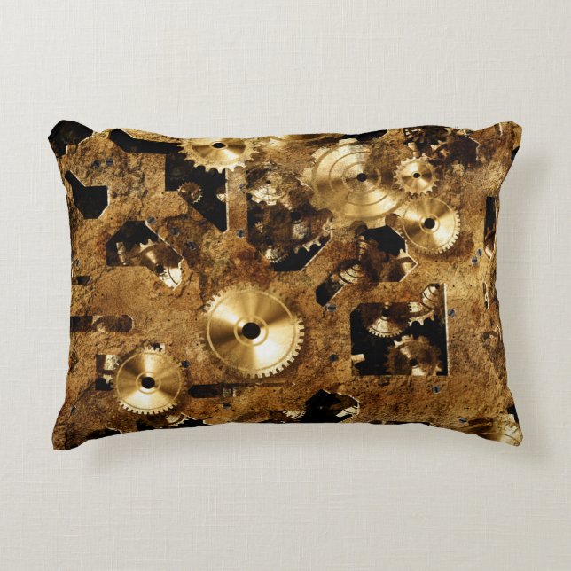 Cojín Decorativo Steampunk (Anverso)